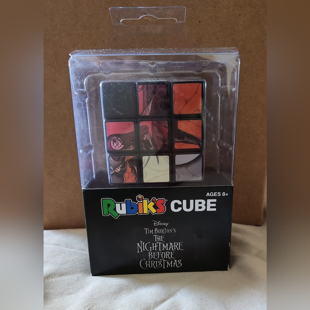 Nightmare Before Christmas Rubiks Cube